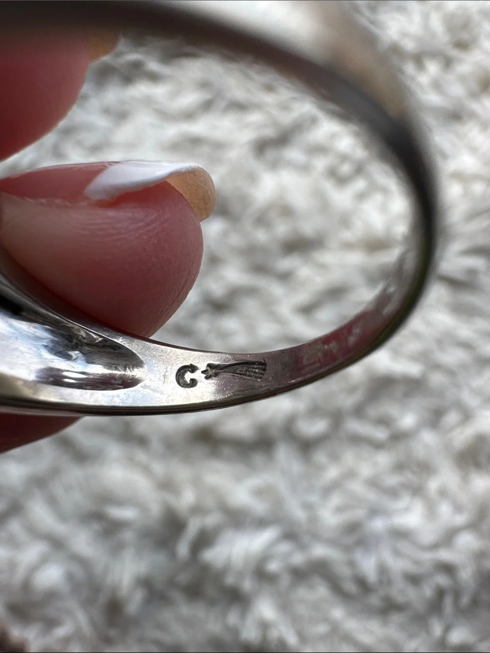 10K Antique Spinel‎ Art Deco Ring